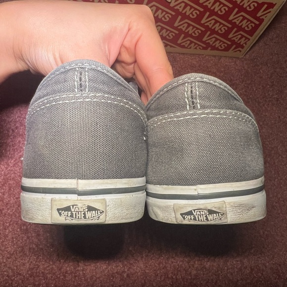 Pewter/Grey Atwood Low Vans - Picture 2 of 5